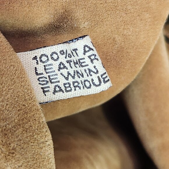 Patricia Nash Benvenuto Tote Brown Leather  Bag Turn Lock Closure Studded Wester - Picture 8 of 12